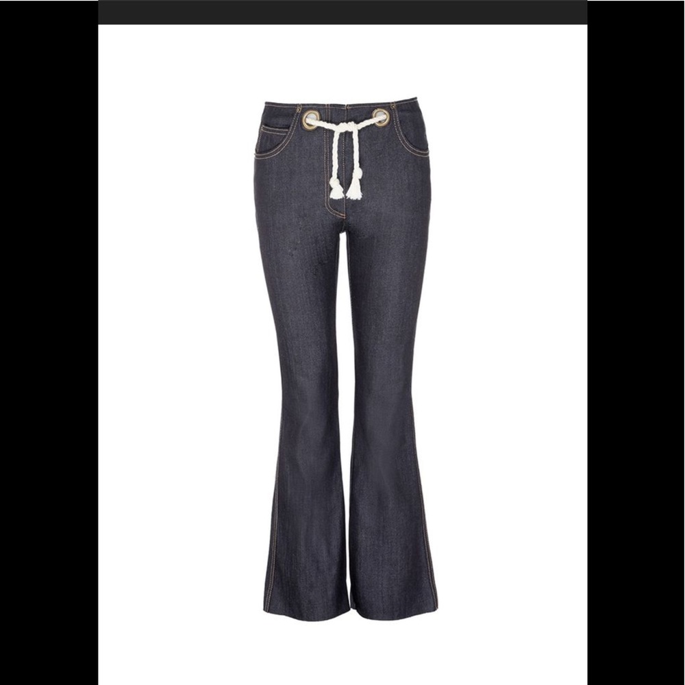 Sold out Miaou jeans. Slightly flared and cropped